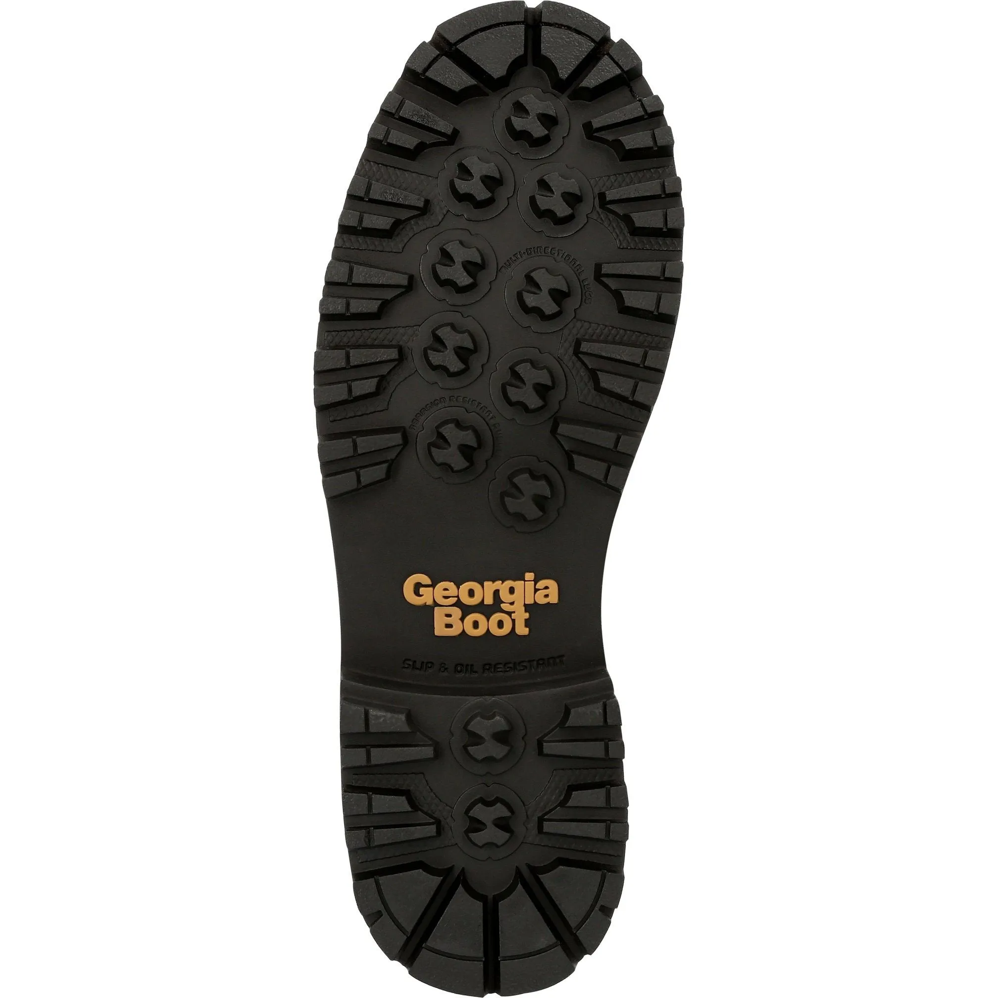 Georgia Men's AMP LT Low Heel Logger 9" Comp Toe Waterproof Work Boot- GB00473