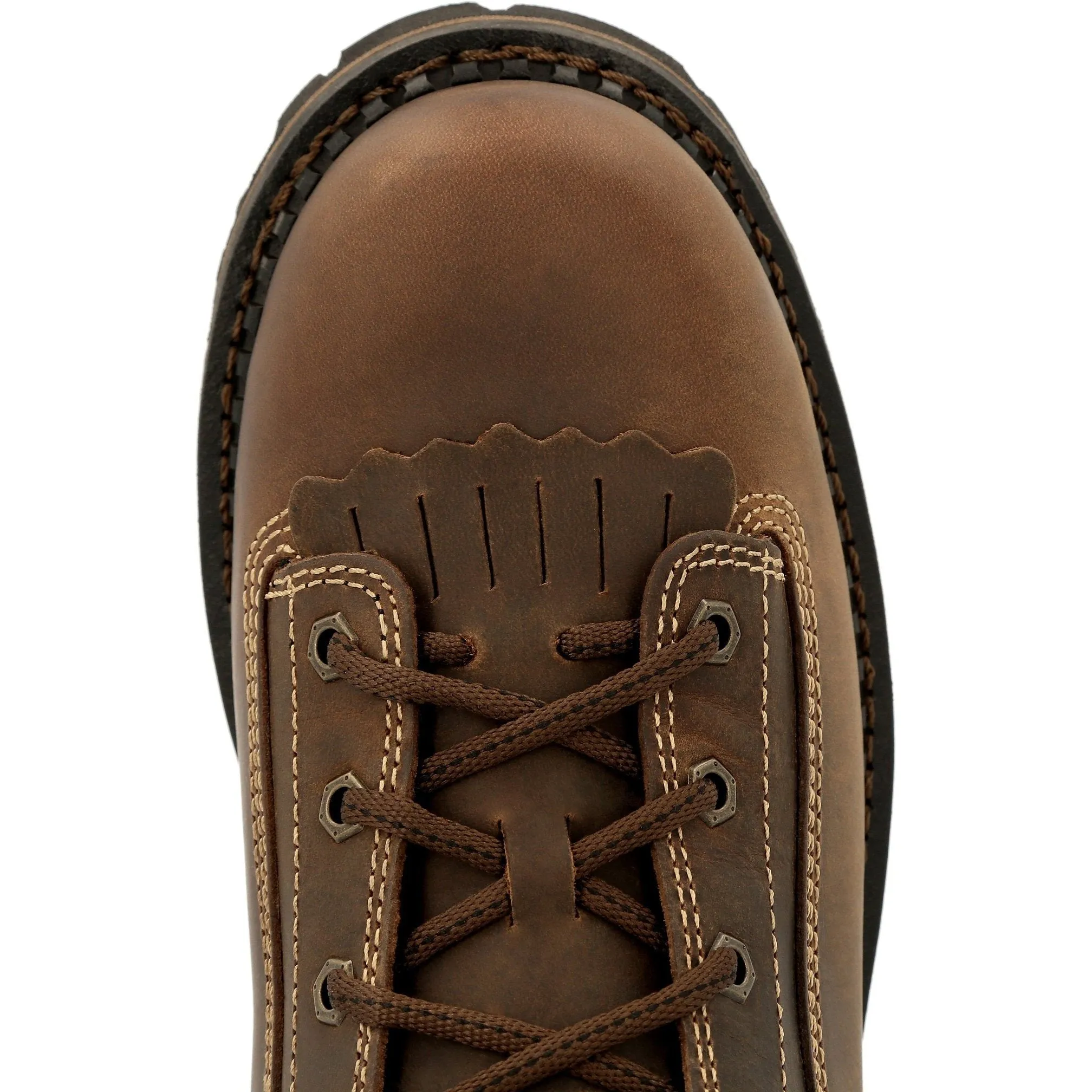 Georgia Men's AMP LT Low Heel Logger 9" Comp Toe Waterproof Work Boot- GB00473