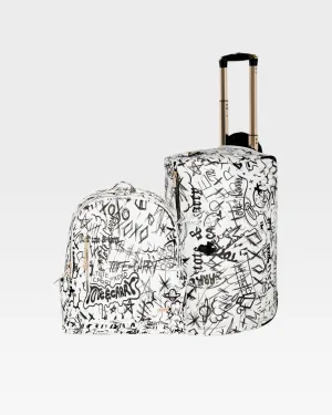 Graffiti Tombstone Roller Duffle Set
