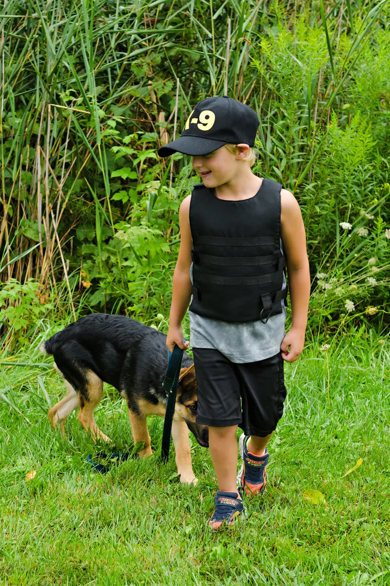 Great Pretenders K9 Unit Police Set, Vest, Hat & Plush Puppy, Size 5-6