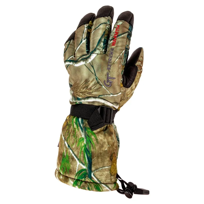 Green Trail Deer Leather Gloves