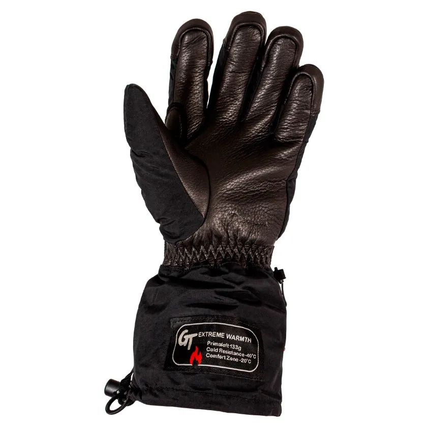 Green Trail Deer Leather Gloves