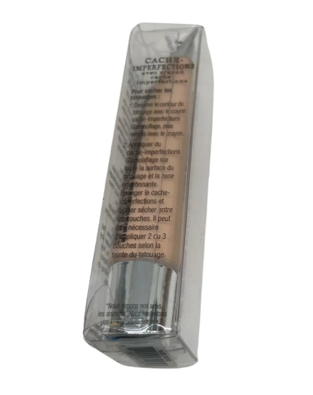 Hard Candy Glamoflauge Heavy Duty Concealer with Concealer Pencil, Nude Beige 1095