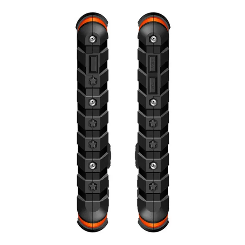Huadoo H3 Rugged Phone - IP68 Waterproof, FM Radio, 0.3MP Camera, 200 Lumen Flashlight, 2700mAh Battery, 2.4-Inch (Orange)