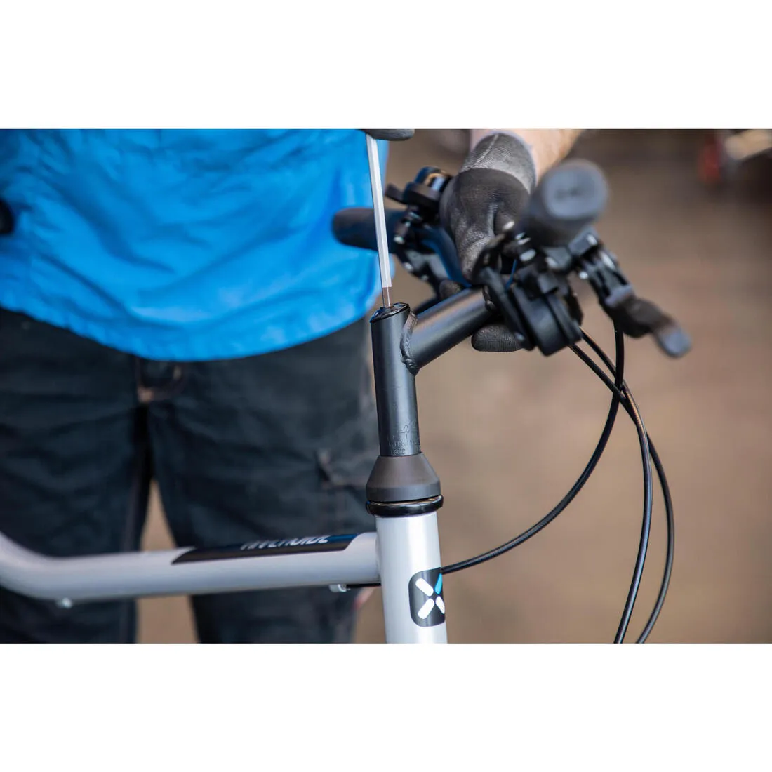 Hybrid Bike Riverside 120 - Metal