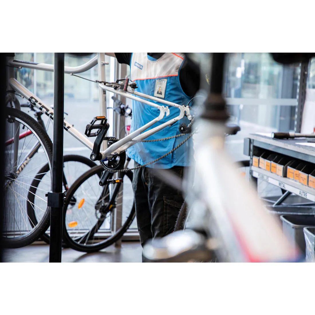 Hybrid Bike Riverside 120 - Metal