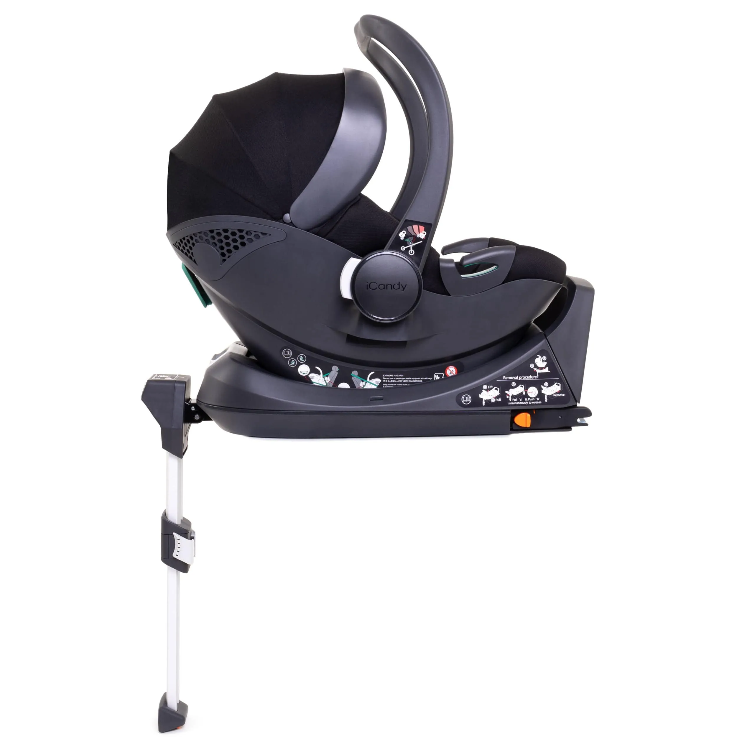 iCandy Peach 7 All Terrain Complete Double Cocoon Bundle in Storm