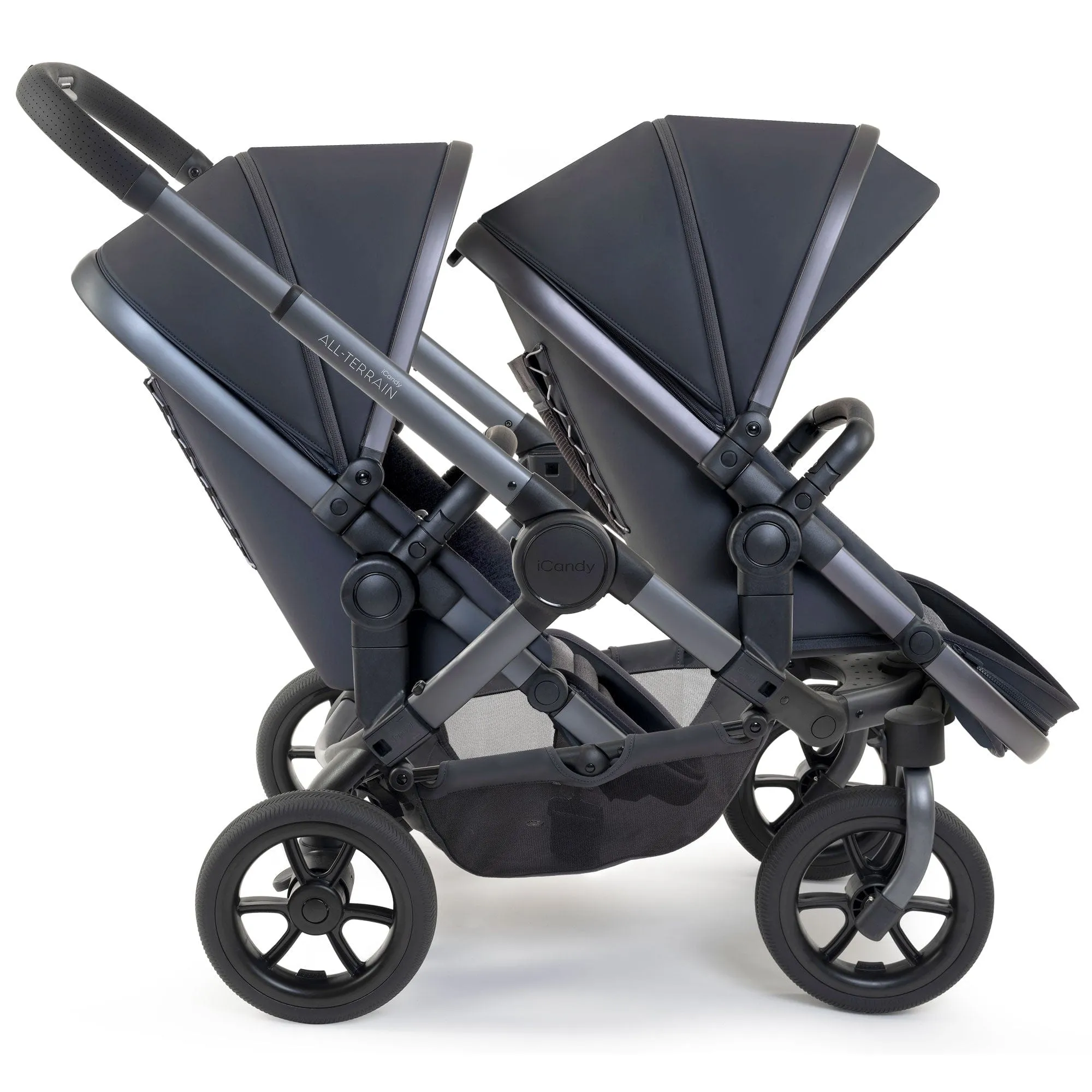 iCandy Peach 7 All Terrain Twin Combo Set in Storm