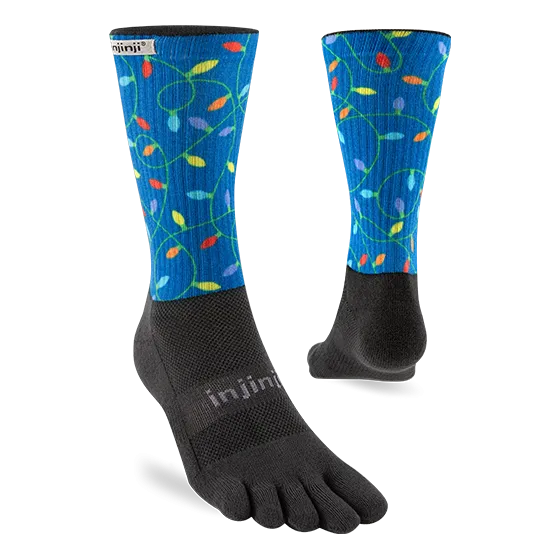 Injinji Spectrum Trail Midweight Crew Running Socks