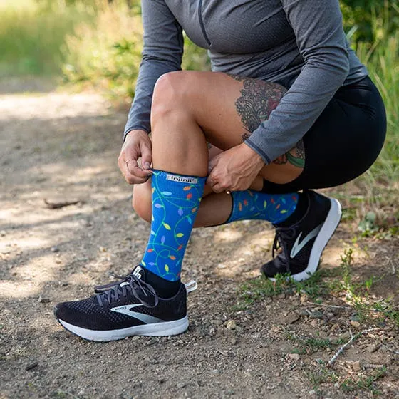 Injinji Spectrum Trail Midweight Crew Running Socks