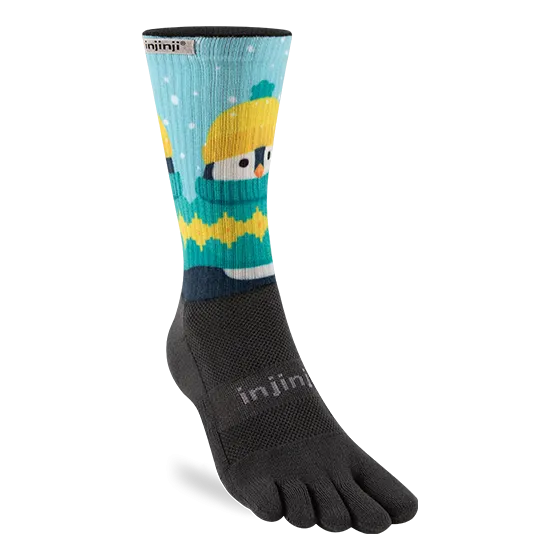 Injinji Spectrum Trail Midweight Crew Running Socks
