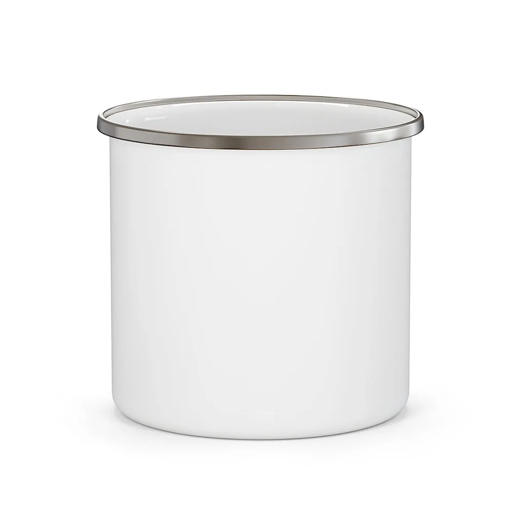 Isa (Ice) Viking Rune Enamel Camping Mug