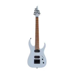 Jackson Pro Series Signature Misha Mansoor Juggernaut ET7 Electric, Caramelized Maple FB, Gulf Blue