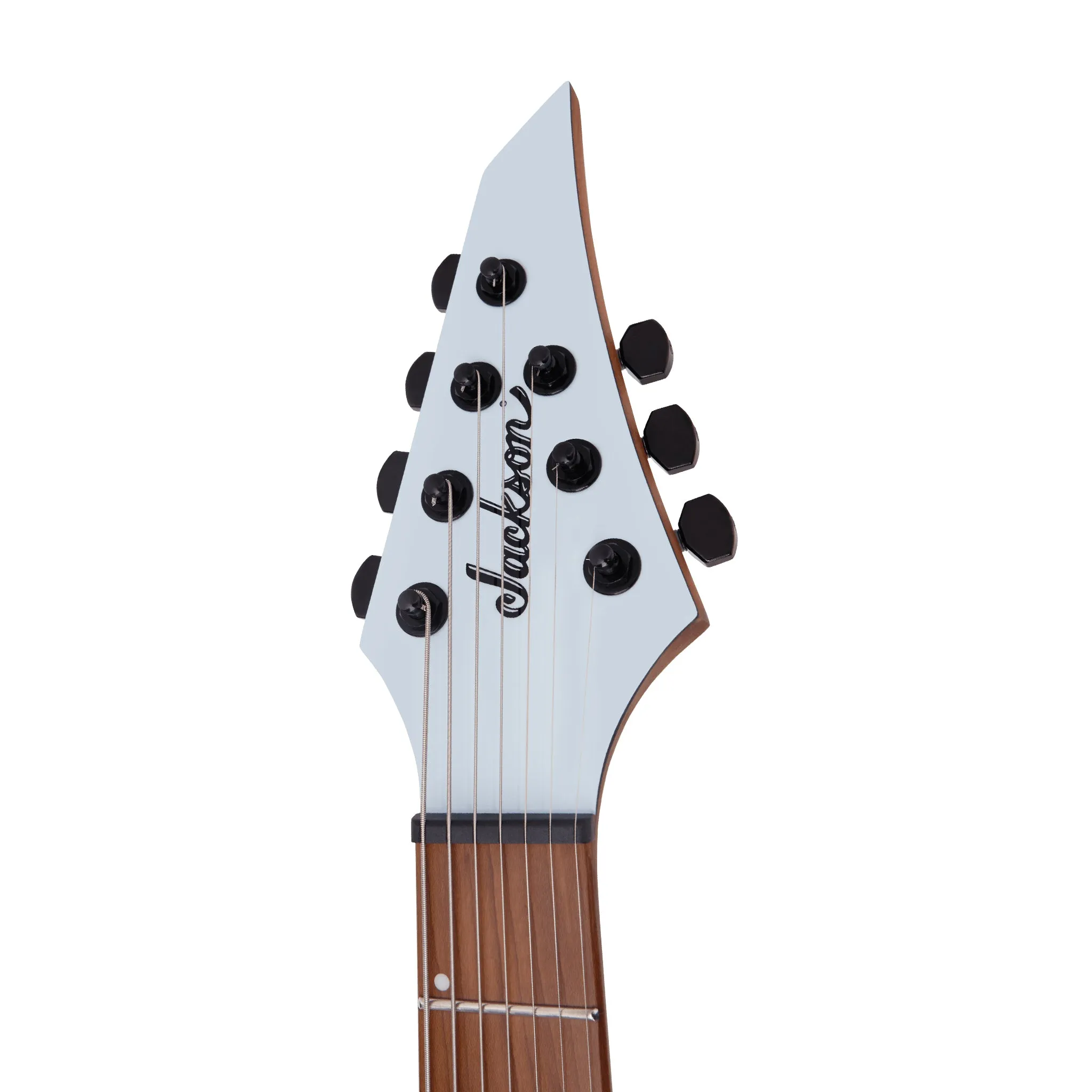 Jackson Pro Series Signature Misha Mansoor Juggernaut ET7 Electric, Caramelized Maple FB, Gulf Blue