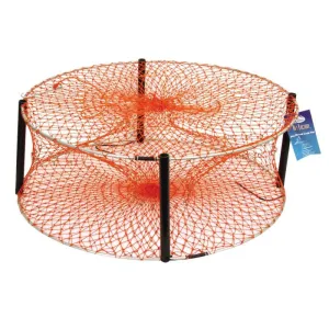 Jarvis Walker Round Orange Heavy Duty Crab Pot