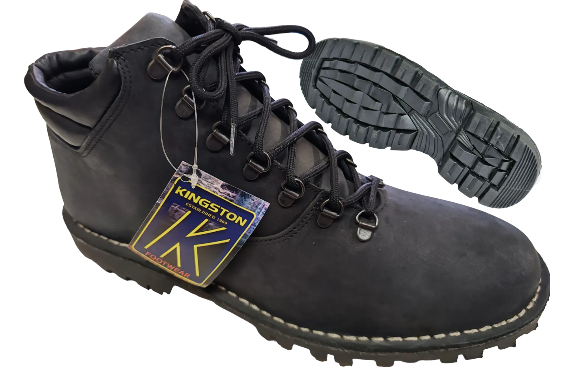 Kingston Men's Boots-250042BLK