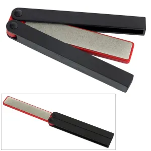 Knife Sharpener Sharpening Stone Diamond Folding Whetstone Handheld