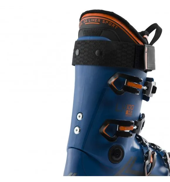 LANGE LX 100 HV ski boots - Mens - Atlantic Blue