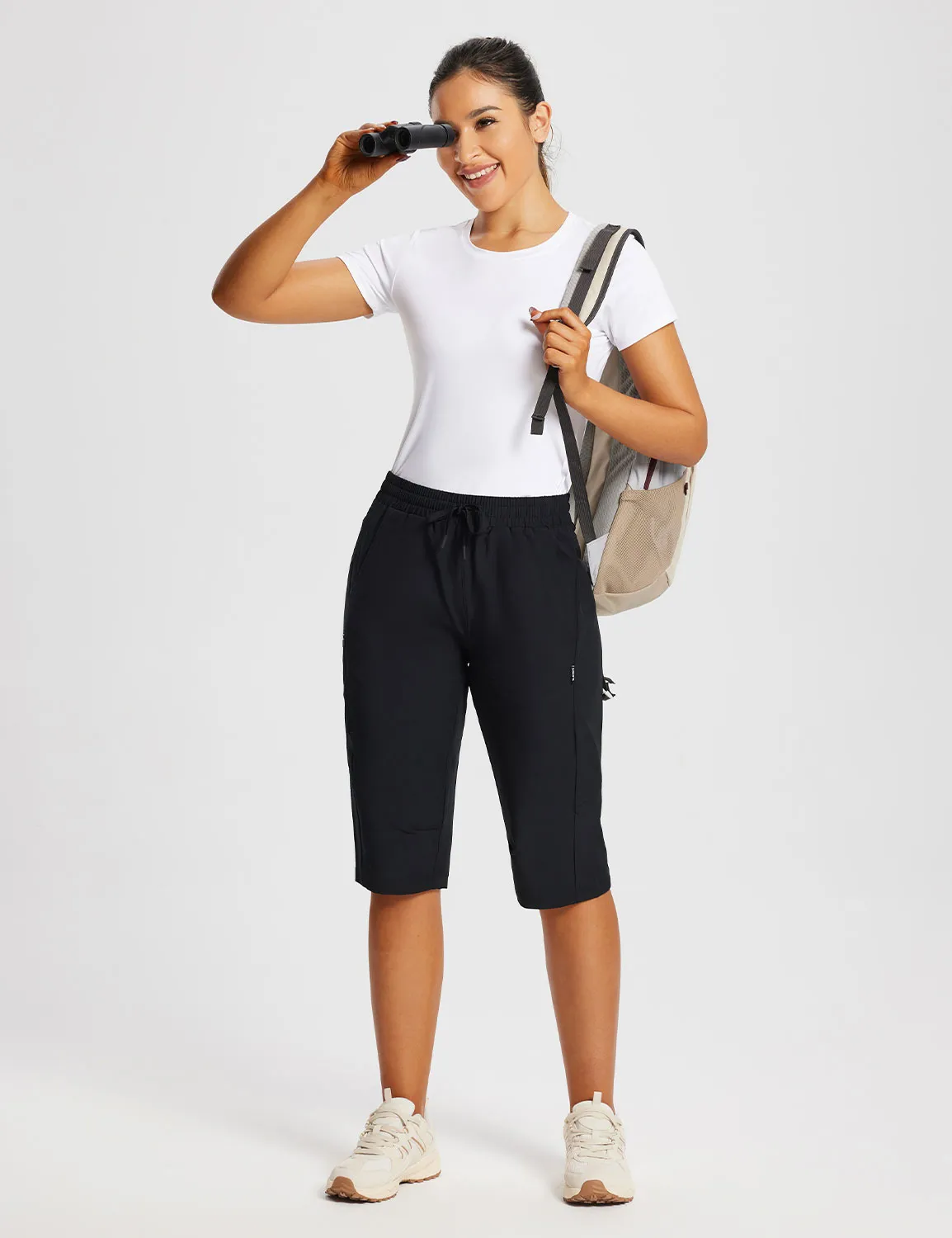 Laureate UPF50  DWR Pocketed Capris