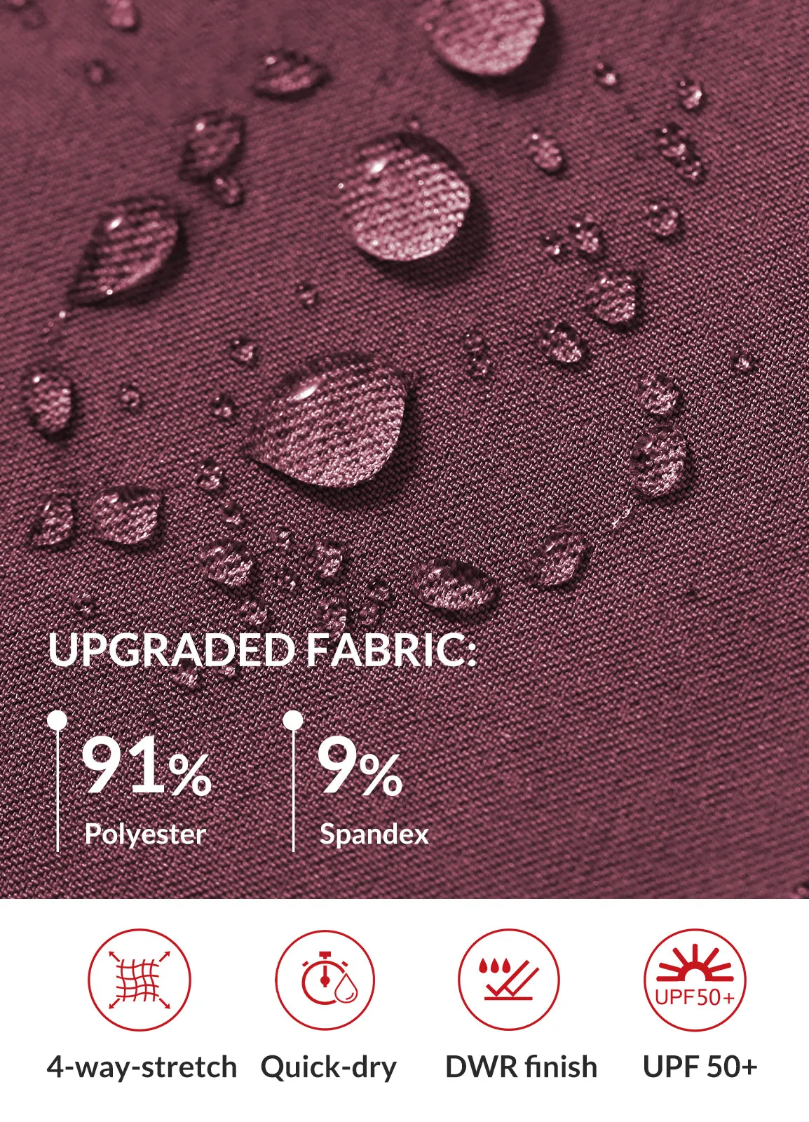 Laureate UPF50  DWR Pocketed Capris