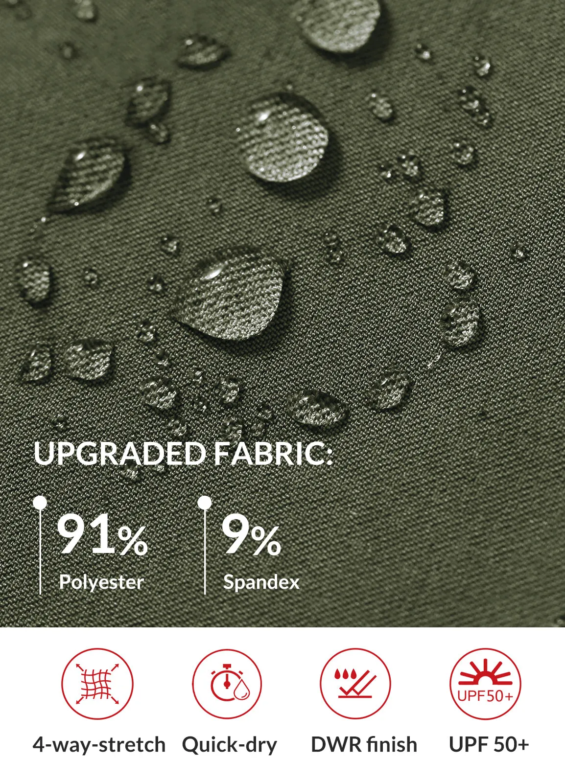 Laureate UPF50  DWR Pocketed Capris