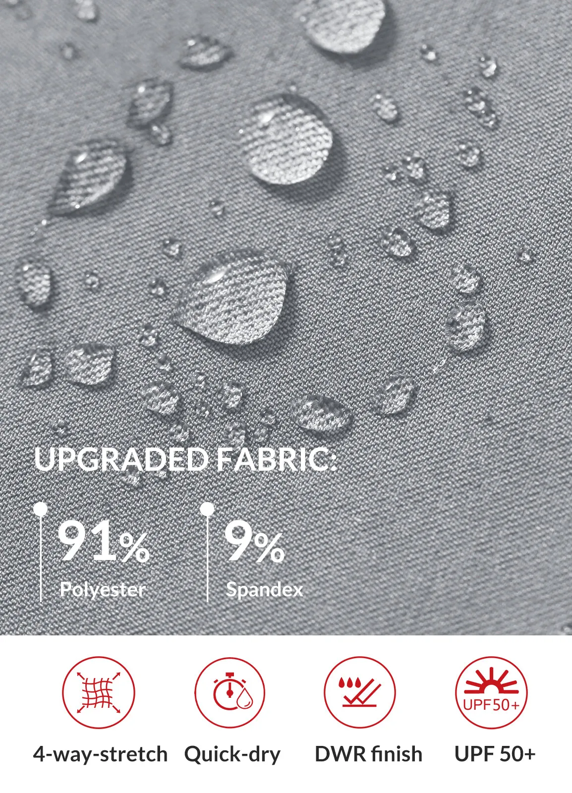 Laureate UPF50  DWR Pocketed Capris