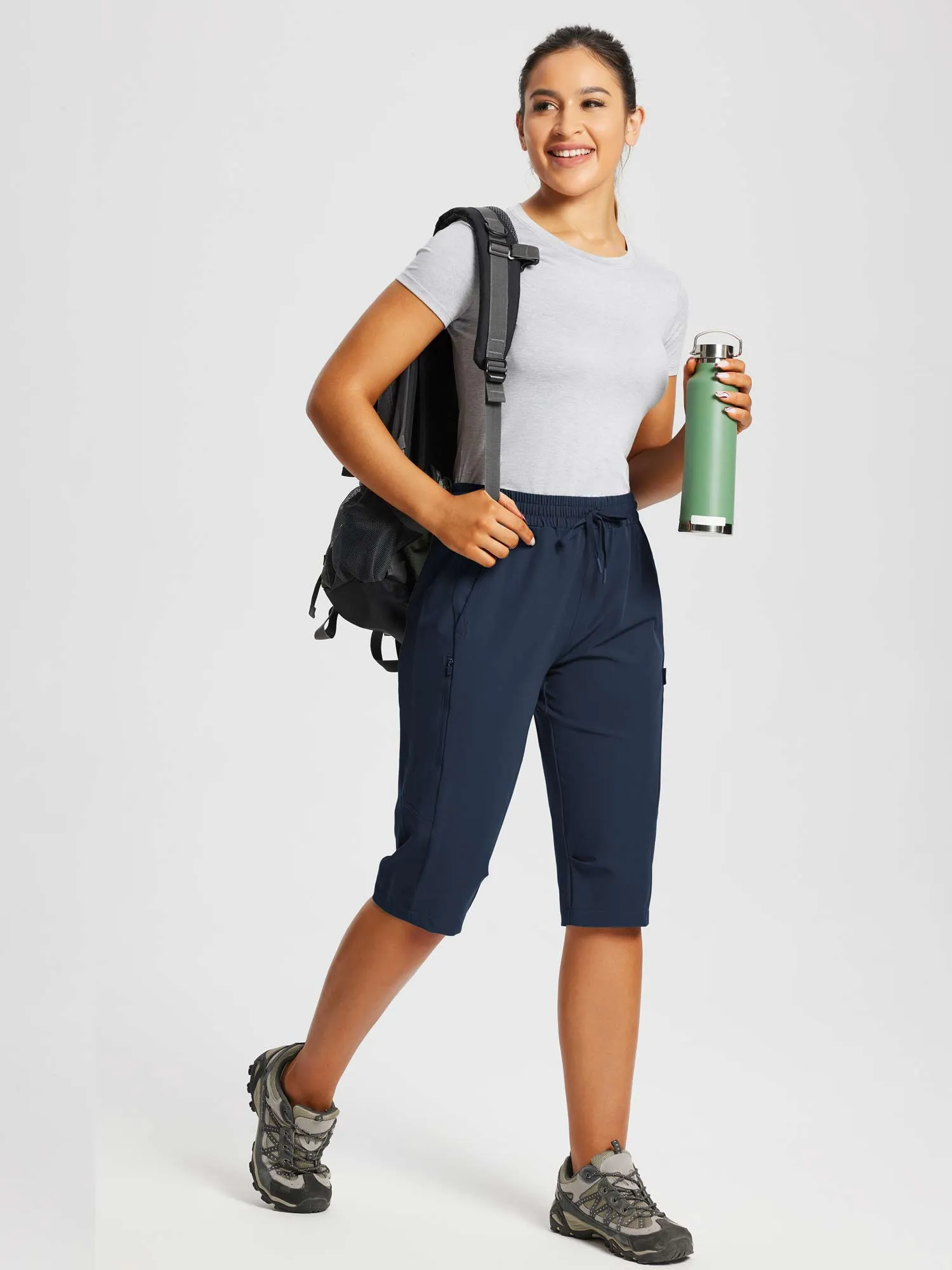 Laureate UPF50  DWR Pocketed Capris