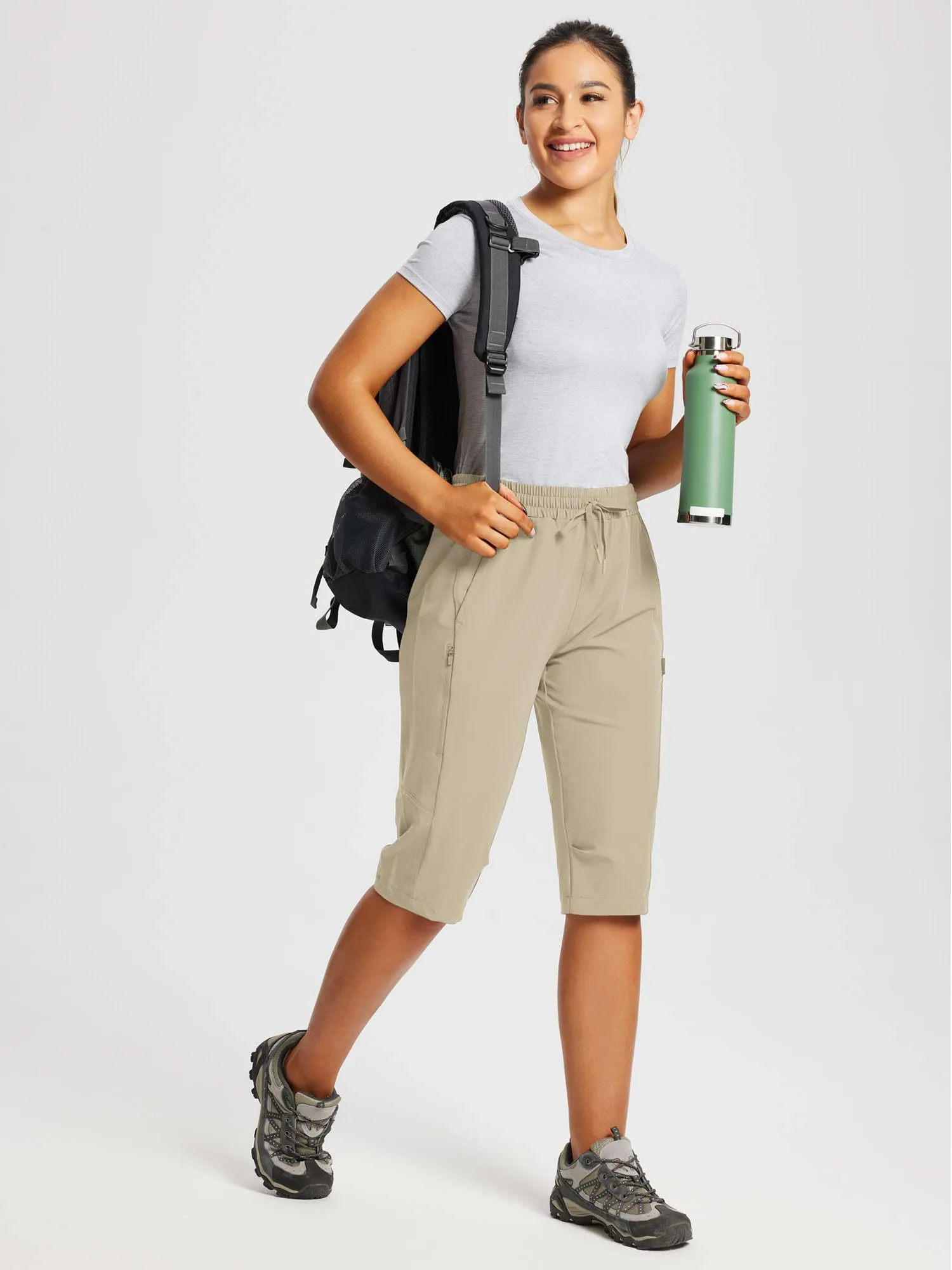 Laureate UPF50  DWR Pocketed Capris