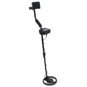 Led Metal Detector with Headphones Black