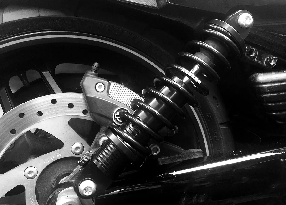 Legends 1310-0956 REVO-A Adjustable Coil Suspension - 12in. - Heavy-Duty - Black