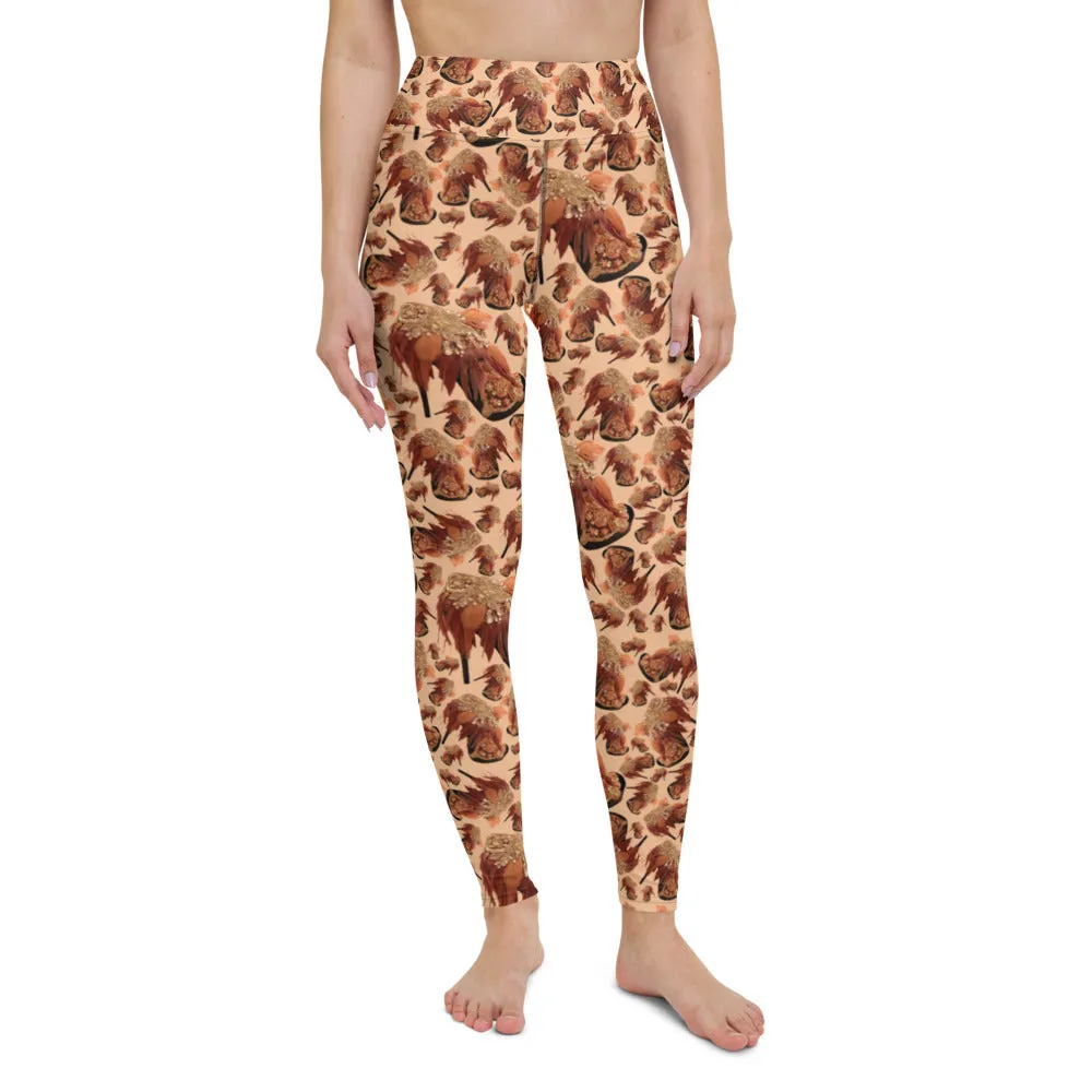 Leggings 'Feathers boots'