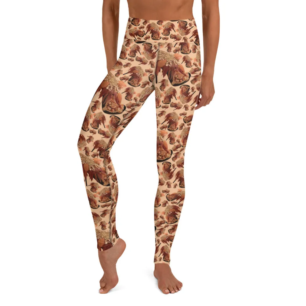 Leggings 'Feathers boots'