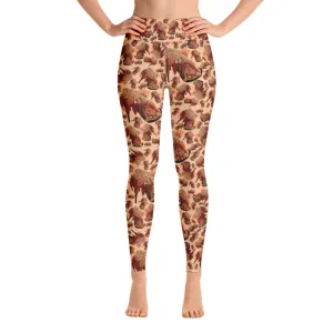 Leggings 'Feathers boots'