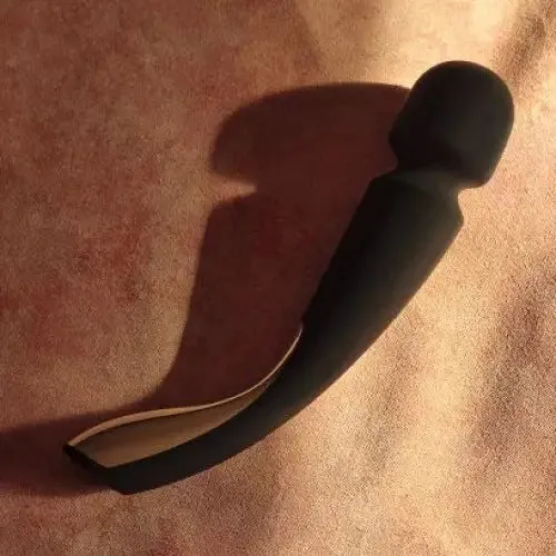 Lelo Wand 2 Silicone Black Rechargeable Waterproof Wand Vibrator