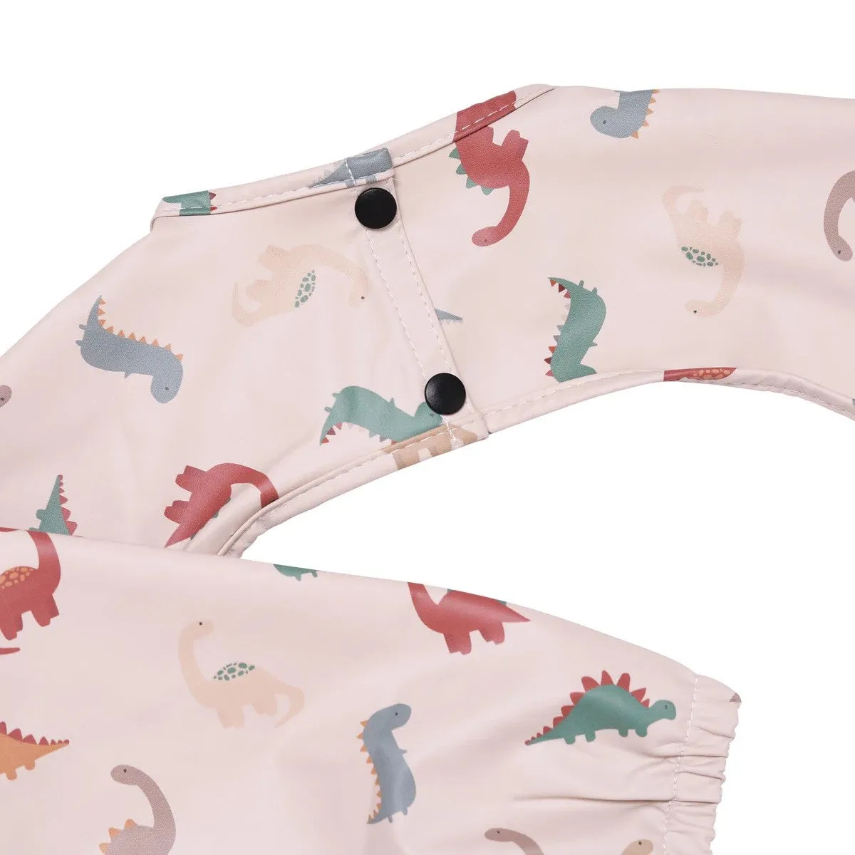 Long Sleeve Bib | Dinosaur Print