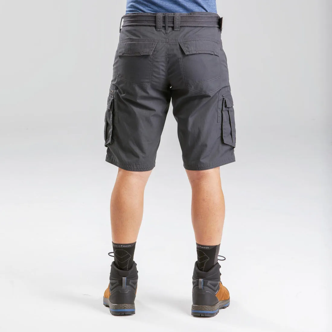 Men's Travel Trekking Cargo Shorts - TRAVEL 500