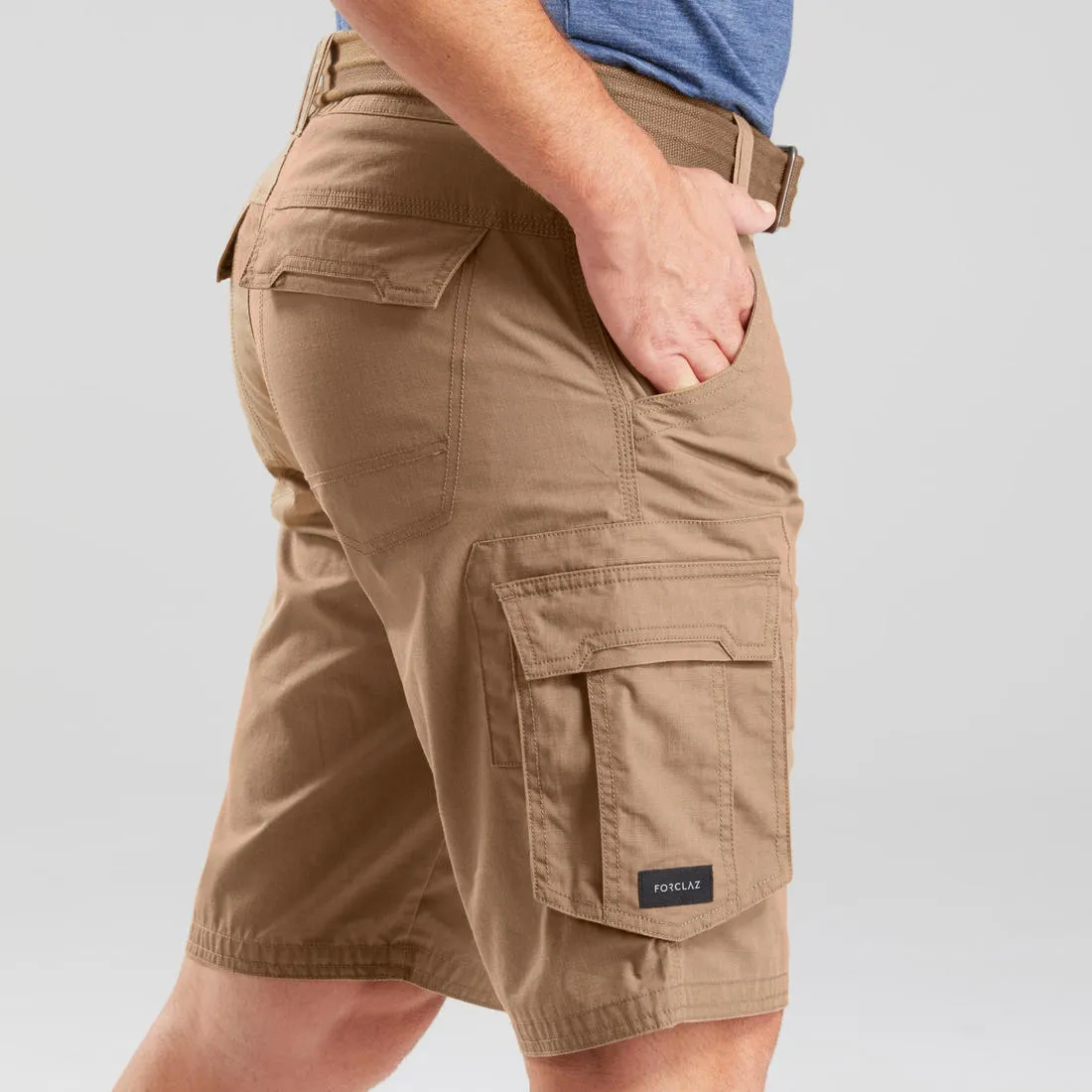 Men's Travel Trekking Cargo Shorts - TRAVEL 500
