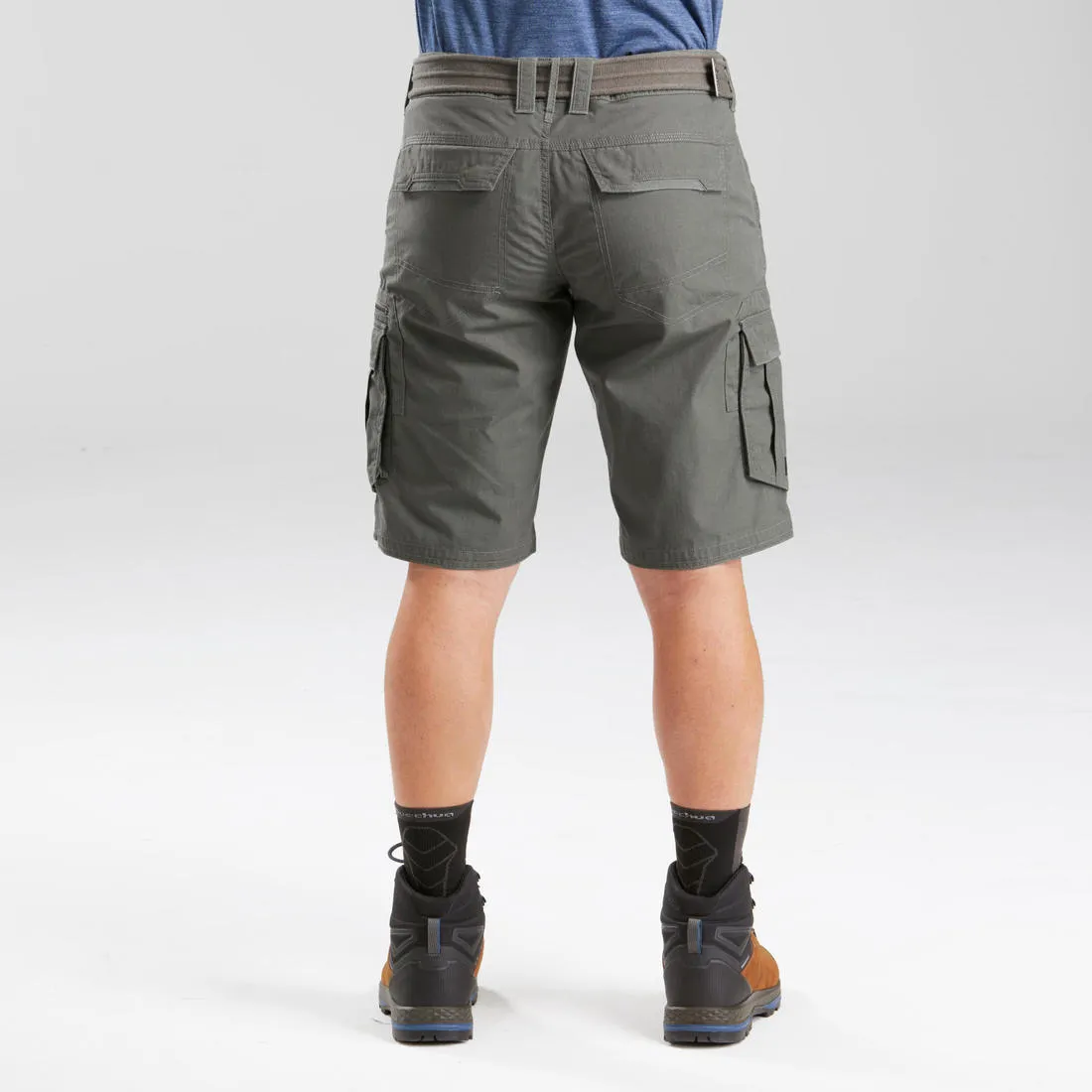 Men's Travel Trekking Cargo Shorts - TRAVEL 500