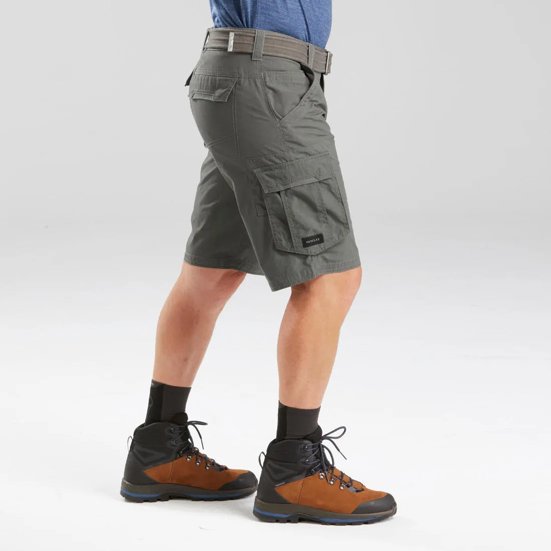 Men's Travel Trekking Cargo Shorts - TRAVEL 500
