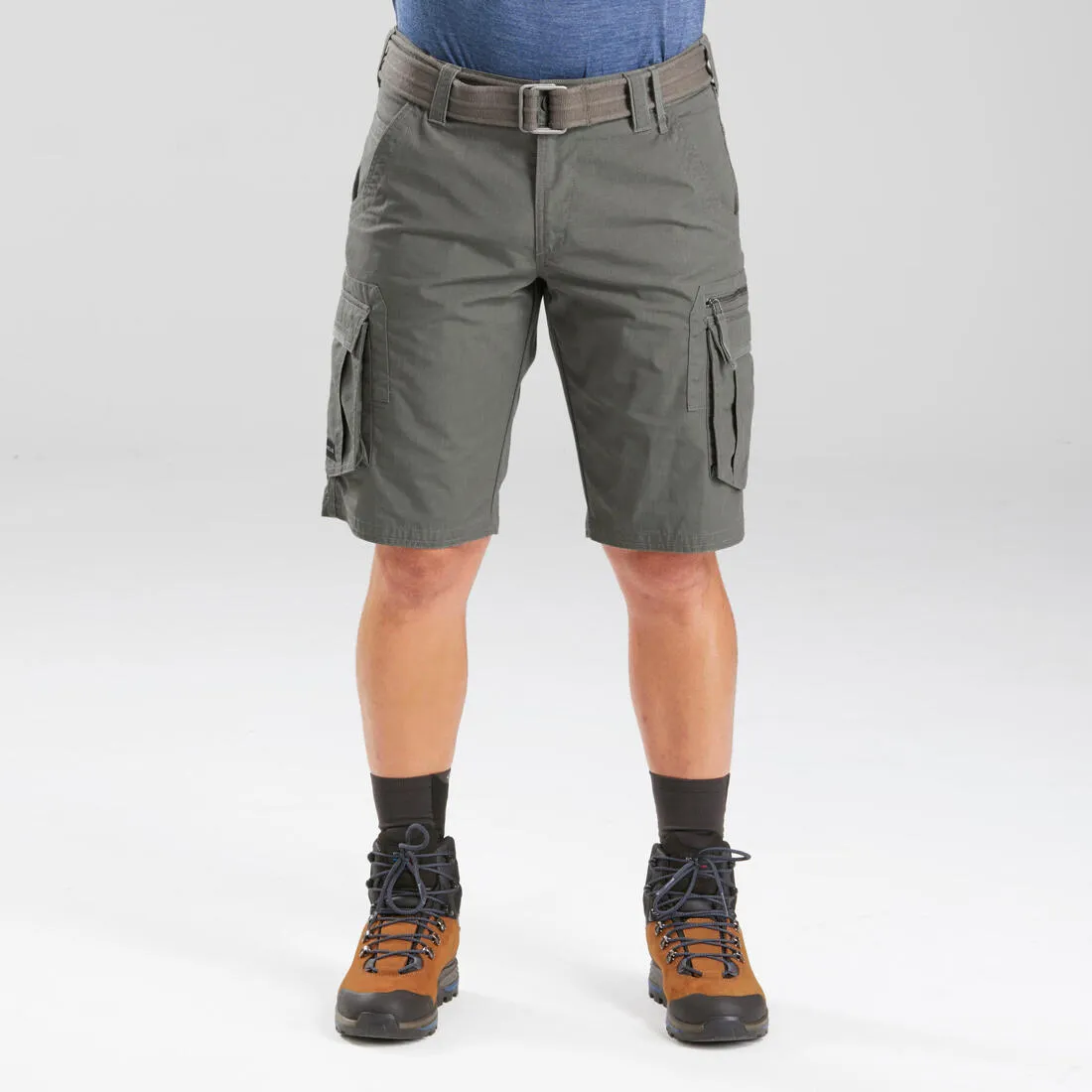 Men's Travel Trekking Cargo Shorts - TRAVEL 500