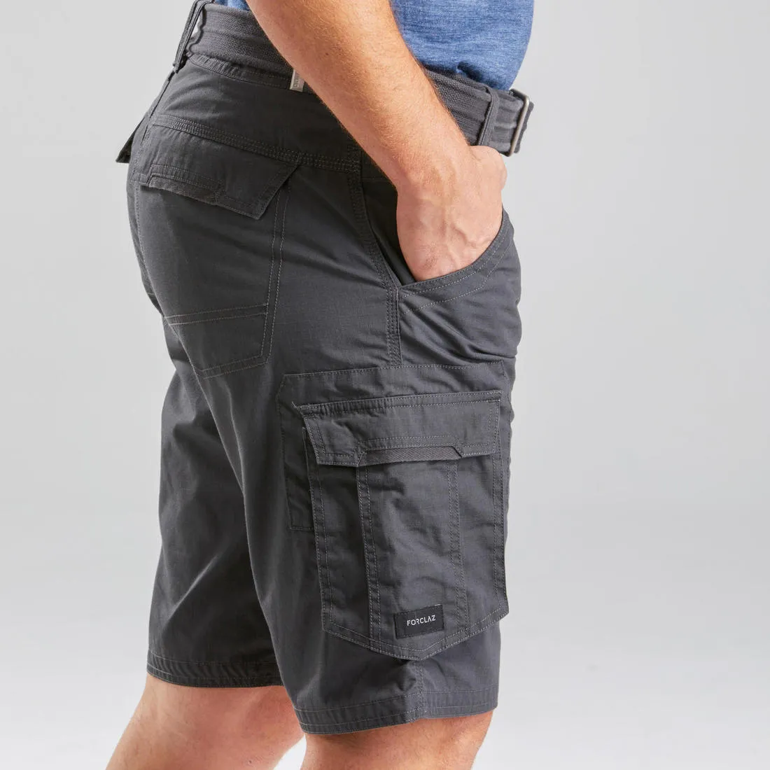 Men's Travel Trekking Cargo Shorts - TRAVEL 500