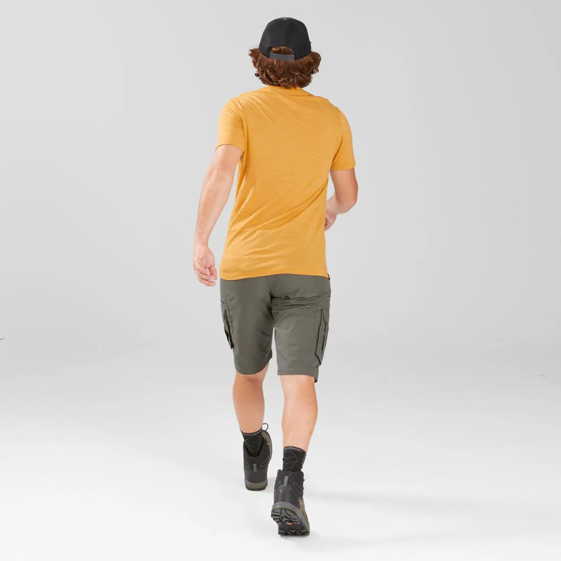 Men's Travel Trekking Cargo Shorts - TRAVEL 500
