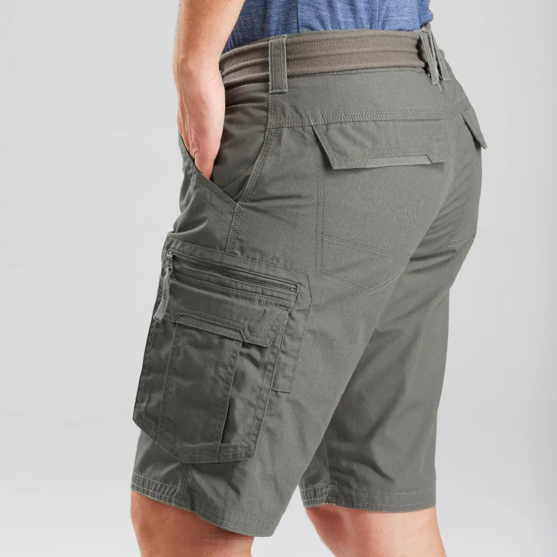 Men's Travel Trekking Cargo Shorts - TRAVEL 500