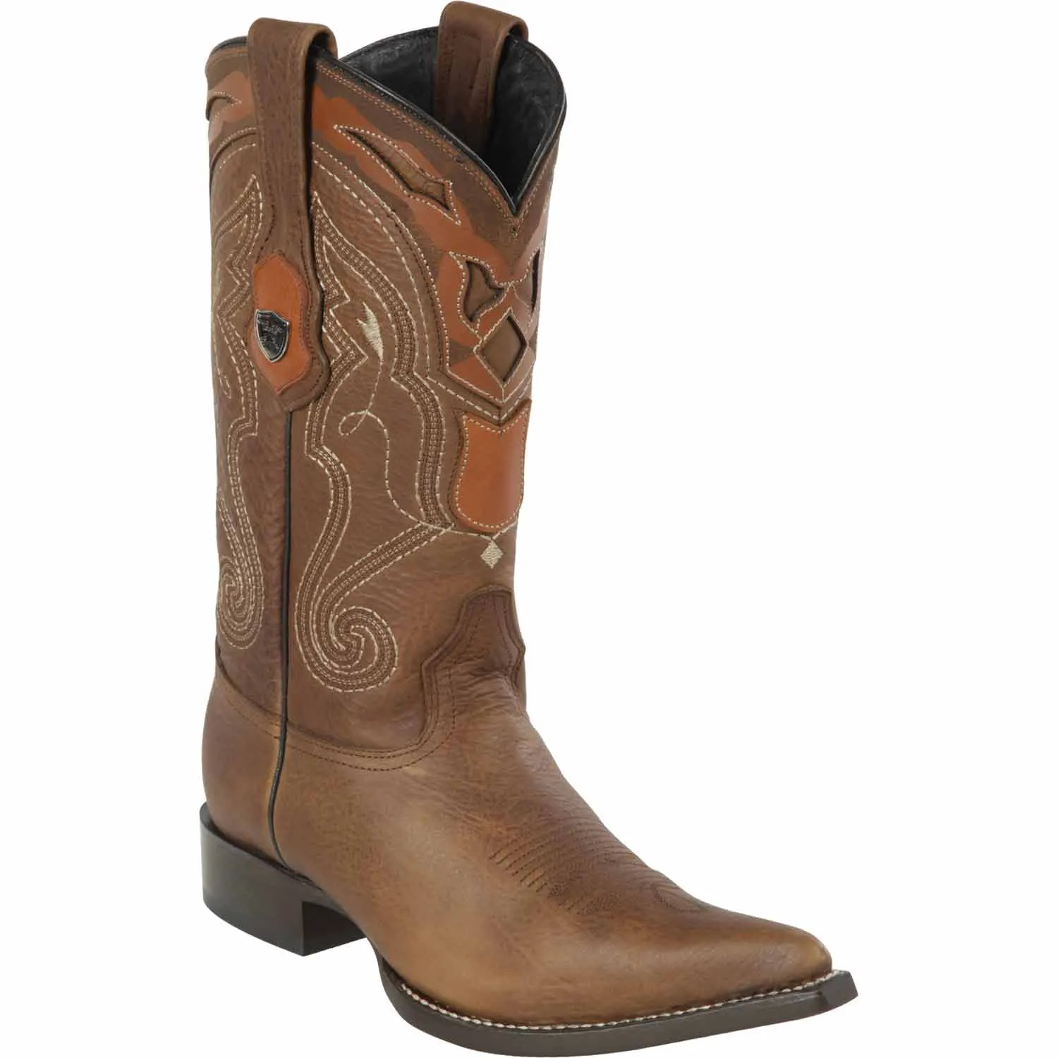 Men's Wild West Genuine Leather 3X Toe Boots 29599