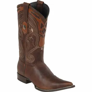 Men's Wild West Genuine Leather 3X Toe Boots 29599