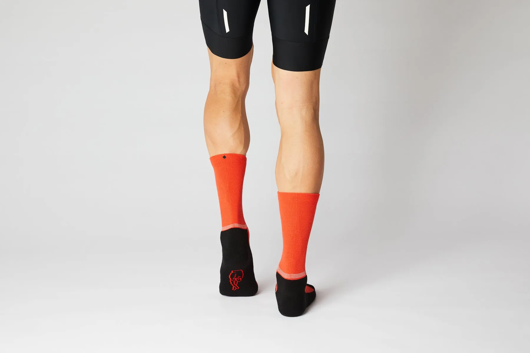 Merino Socks - Burnt Orange