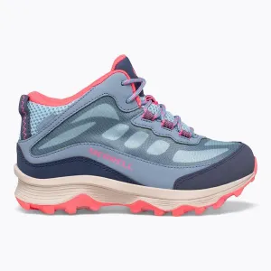 MERRELL - Moab Speed Mid Waterproof Blue/Coral