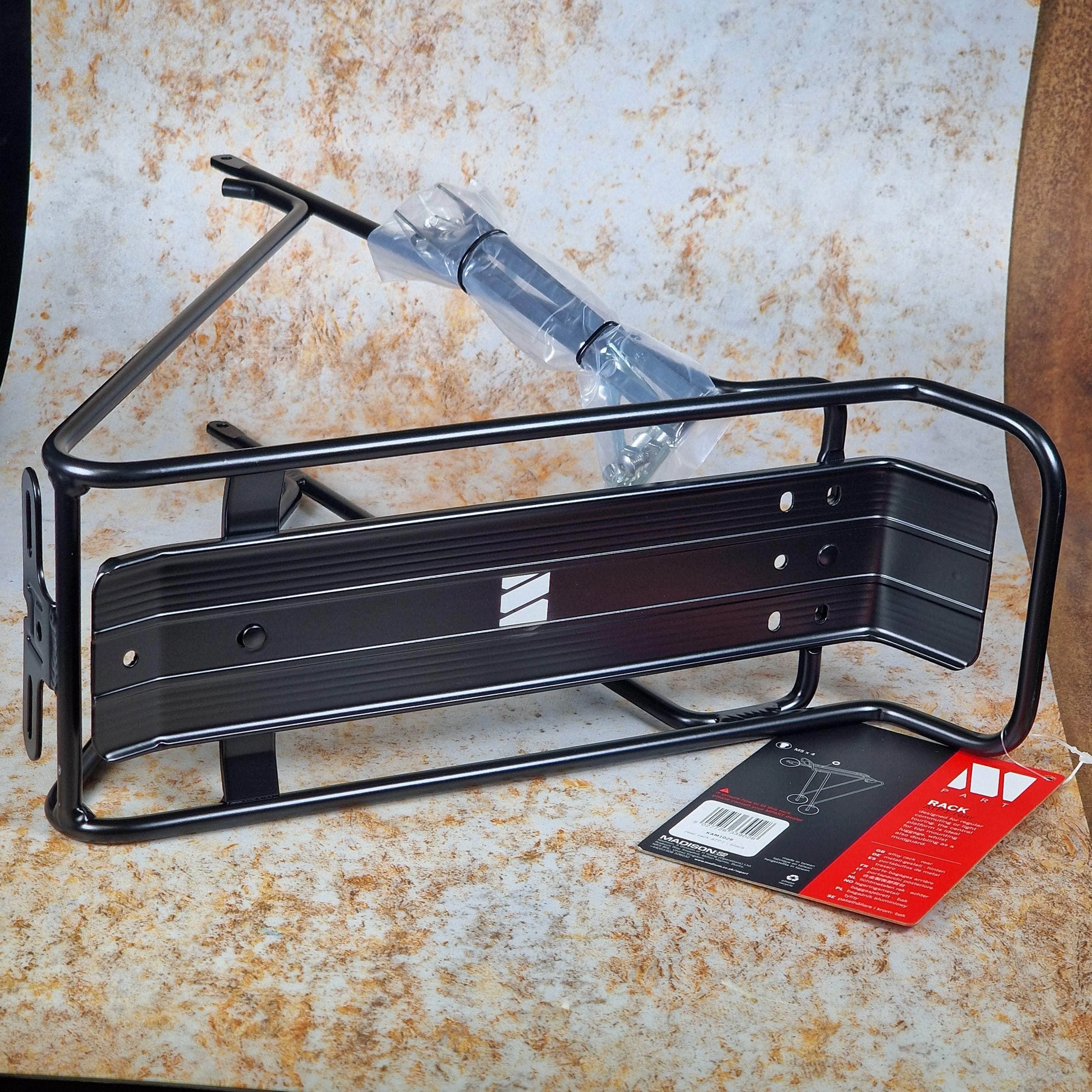 M:Part ATP1 Alloy Rear Trekking Rack with Platform Black