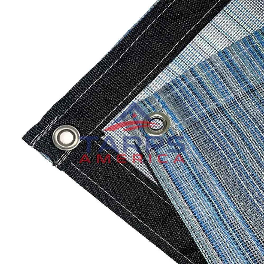 Multicolored 10 oz. Heavy Duty Vinyl Coated Mesh Tarp by ShadeMax®