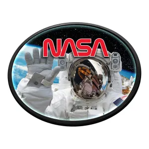 NASA: Hello from Space - Oval Slimline Lighted Wall Sign
